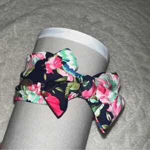 Infant/Child Floral Bow Headband. MUST BE BUNDLED